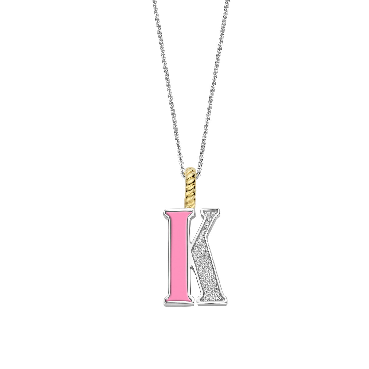 Ti Sento Milano Pendentif lettre K Lettres et chiffres 6840PI_K