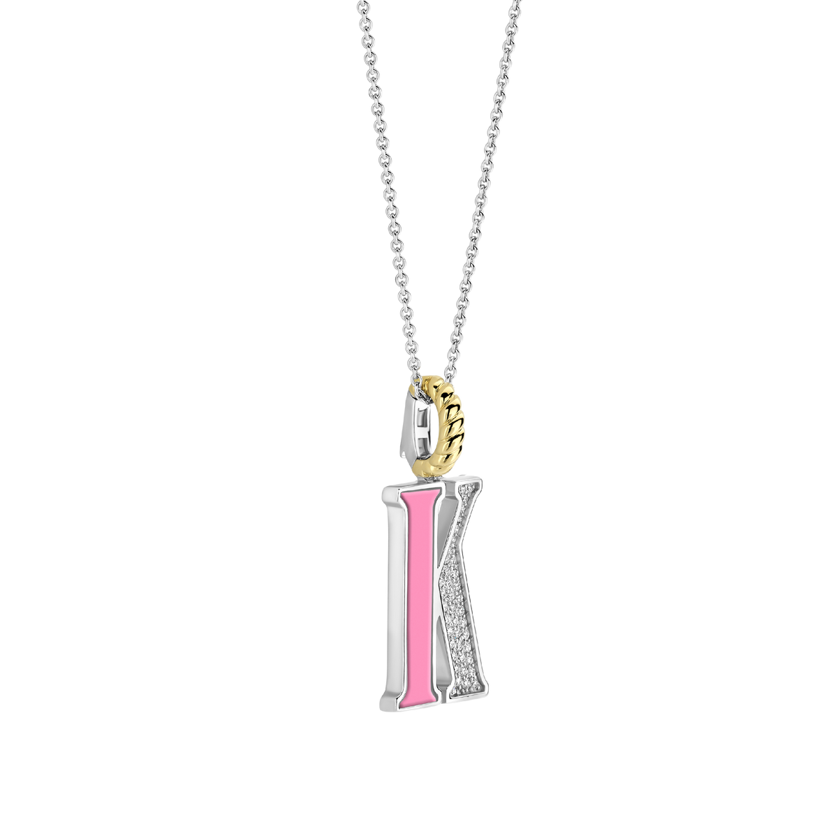 Ti Sento Milano Pendentif lettre K Lettres et chiffres 6840PI_K