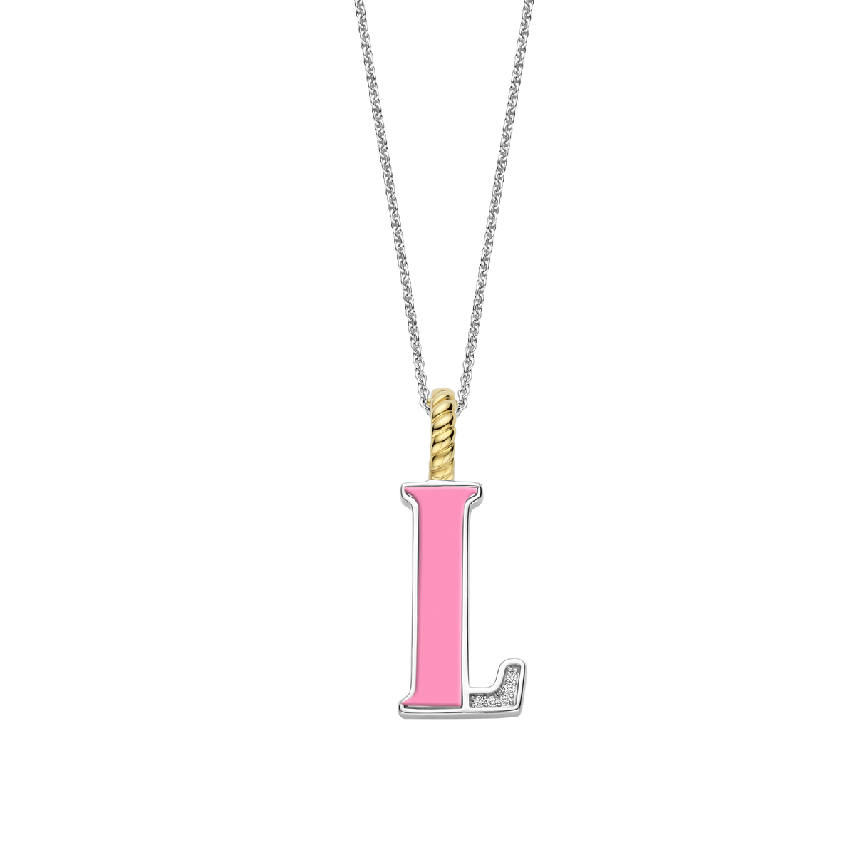 Ti Sento Milano Pendentif lettre L Lettres et chiffres 6840PI_L