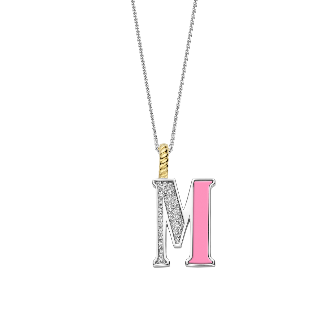 Ti Sento Milano Pendentif lettre M Lettres et chiffres 6840PI_M