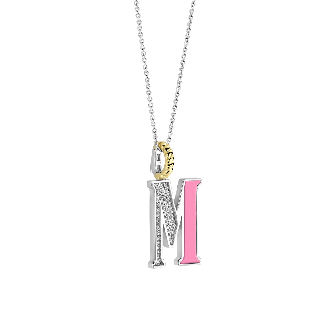 Ti Sento Milano Pendentif lettre M Lettres et chiffres 6840PI_M