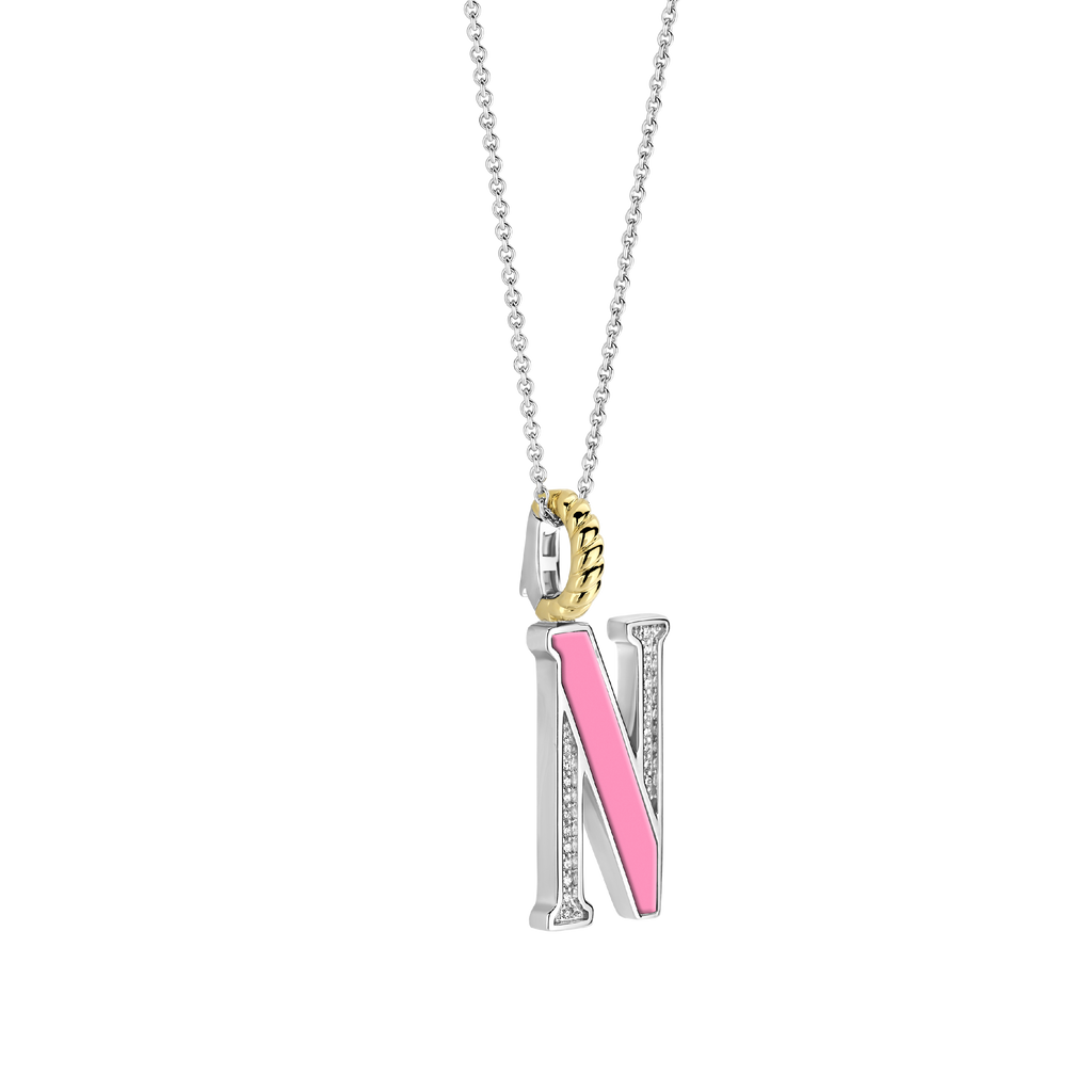 Ti Sento Milano Pendentif lettre N Lettres et chiffres 6840PI_N