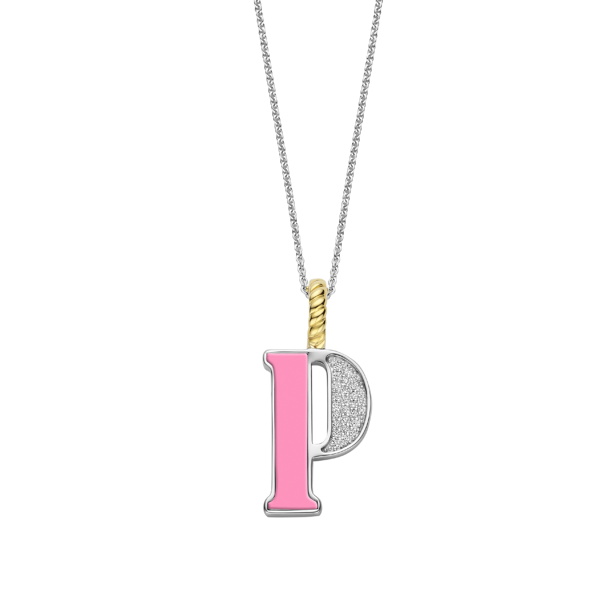 Ti Sento Milano Pendentif lettre P Lettres et chiffres 6840PI_P