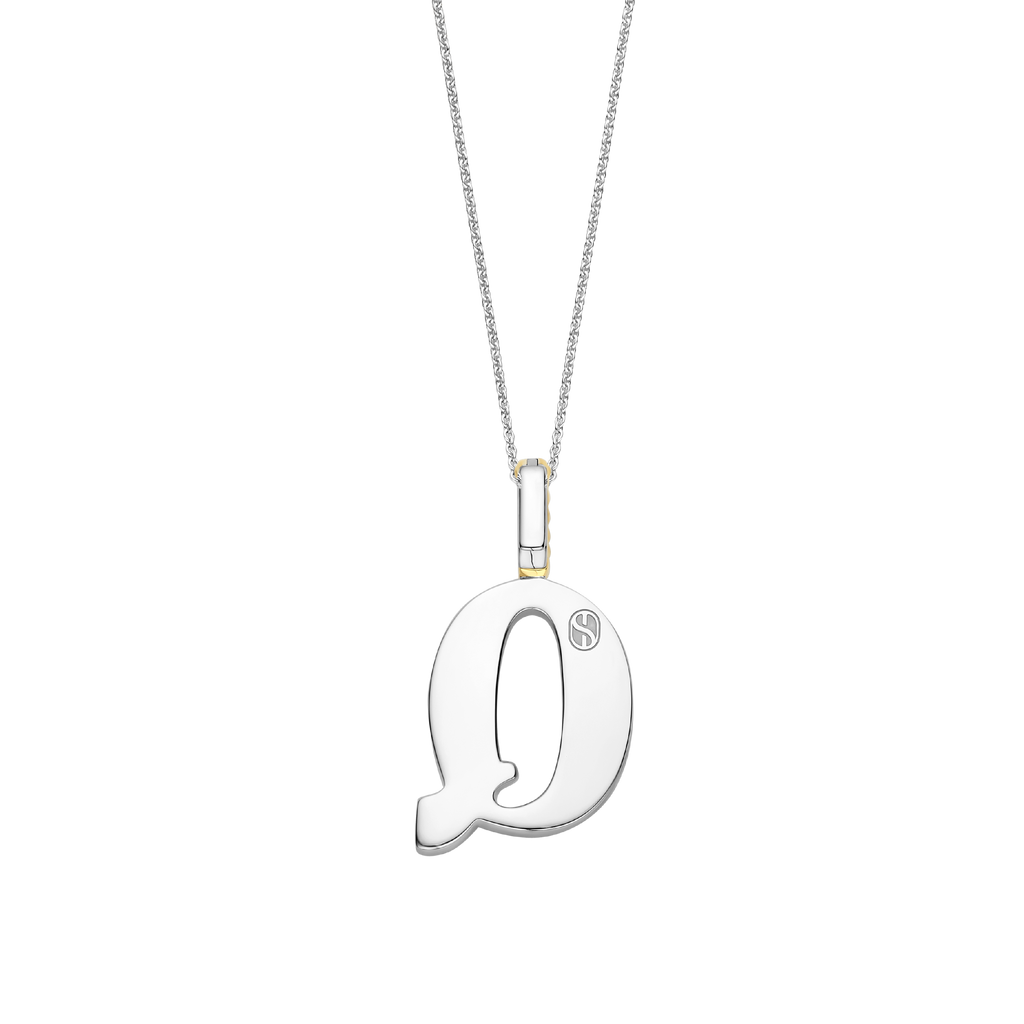Ti Sento Milano Pendentif lettre Q Lettres et chiffres 6840PI_Q