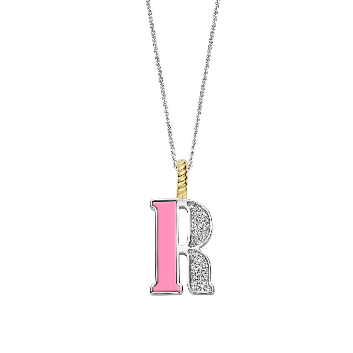 Ti Sento Milano Pendentif lettre R Lettres et chiffres 6840PI_R