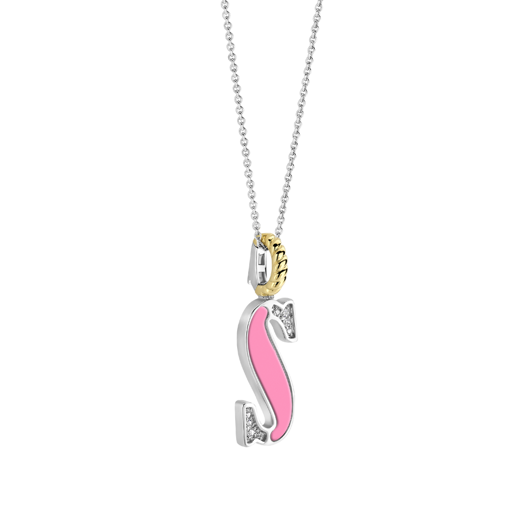 Ti Sento Milano Pendentif lettre S Lettres et chiffres 6840PI_S