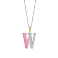Ti Sento Milano Pendentif lettre W Lettres et chiffres 6840PI_W