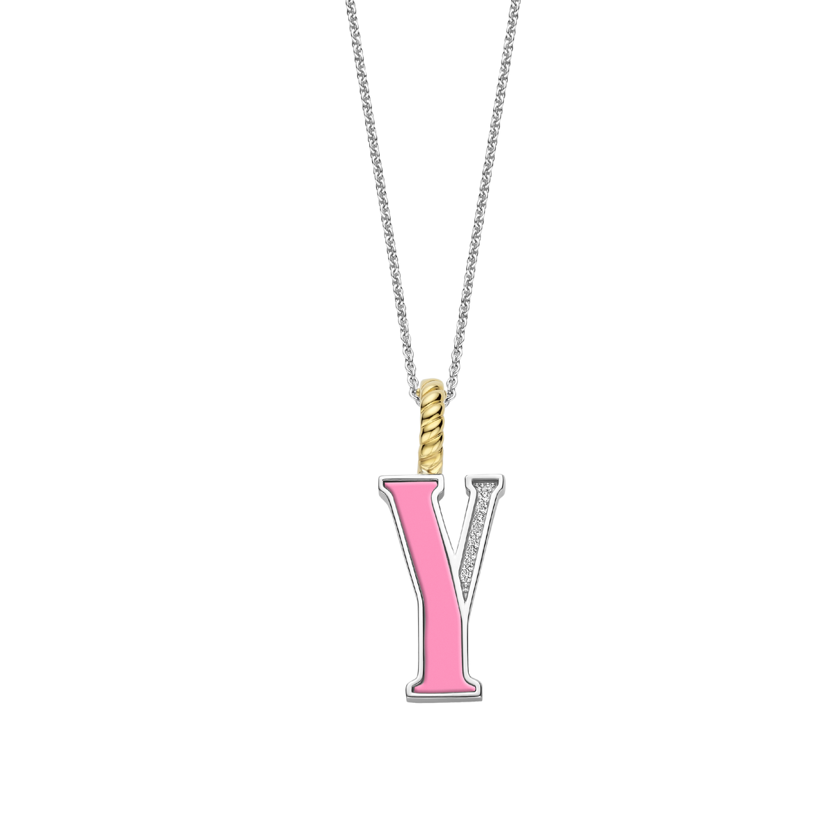 Ti Sento Milano Pendentif lettre Y Lettres et chiffres 6840PI_Y