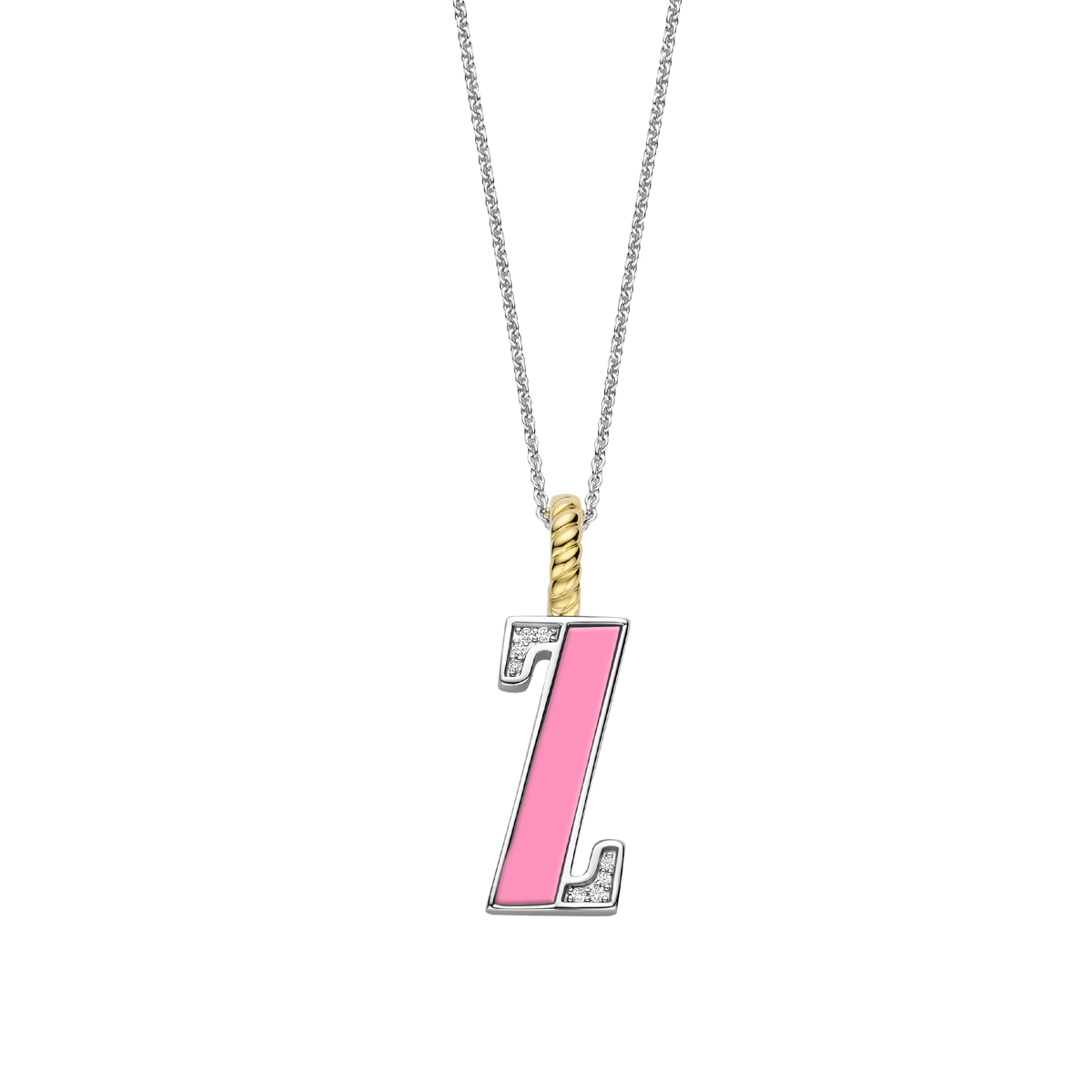 Ti Sento Milano Pendentif lettre Z Lettres et chiffres 6840PI_Z