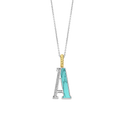 Ti Sento Milano Pendentif lettre A Lettres et chiffres 6840TQ_A