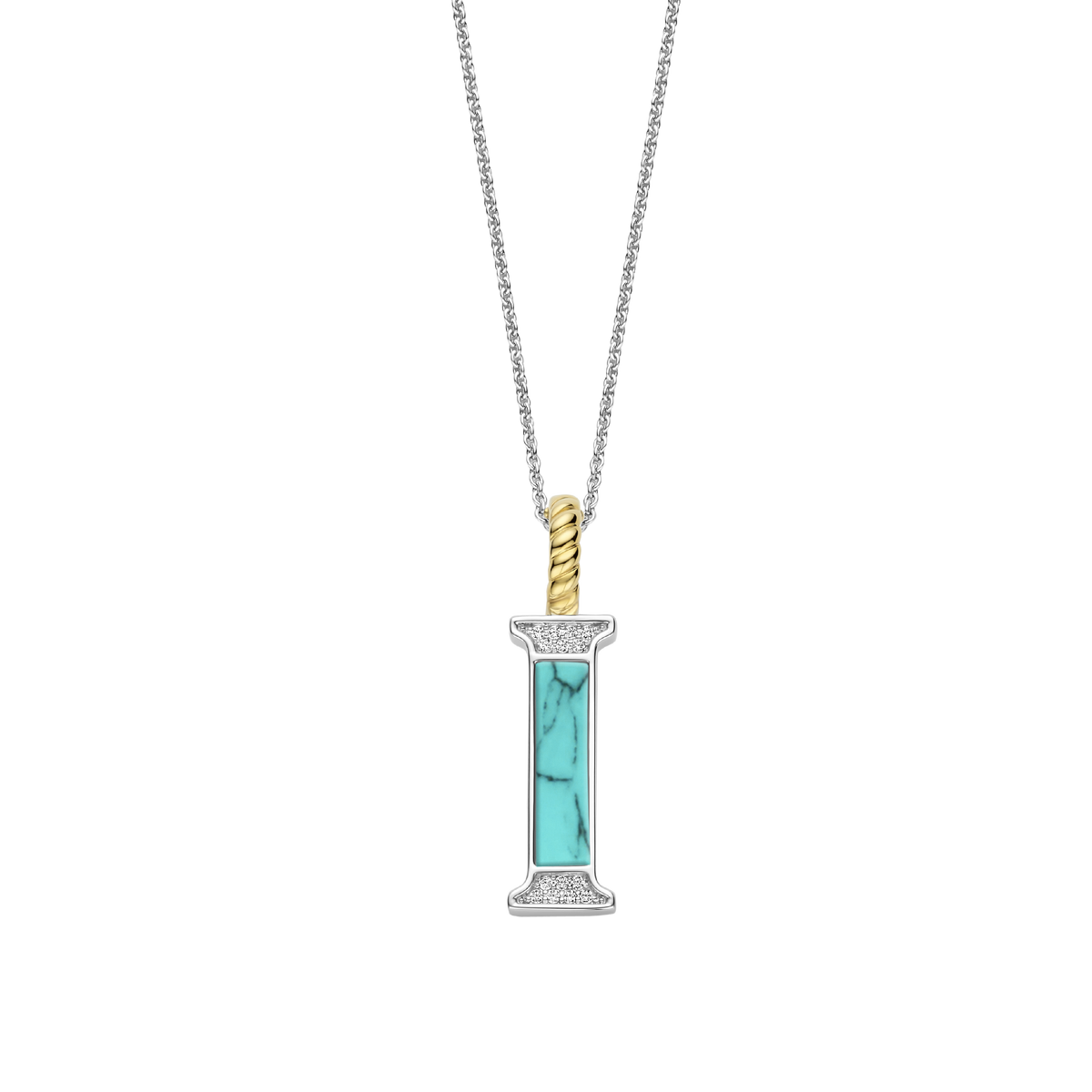 Ti Sento Milano Pendentif lettre I Lettres et chiffres 6840TQ_I