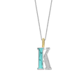 Ti Sento Milano Pendentif lettre K Lettres et chiffres 6840TQ_K