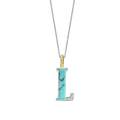 Ti Sento Milano Pendentif lettre L Lettres et chiffres 6840TQ_L