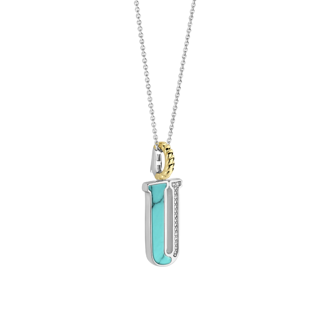 Ti Sento Milano Pendentif lettre U Lettres et chiffres 6840TQ_U