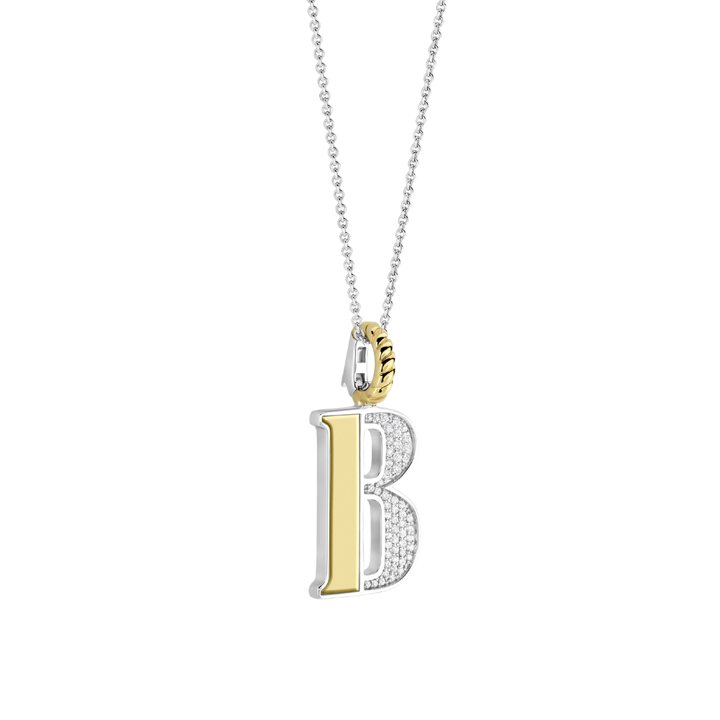 Ti Sento Milano Pendentif lettre B Lettres et chiffres 6840ZY_B