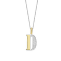 Ti Sento Milano Pendentif lettre D Lettres et chiffres 6840ZY_D