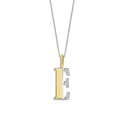 Ti Sento Milano Pendentif lettre E Lettres et chiffres 6840ZY_E