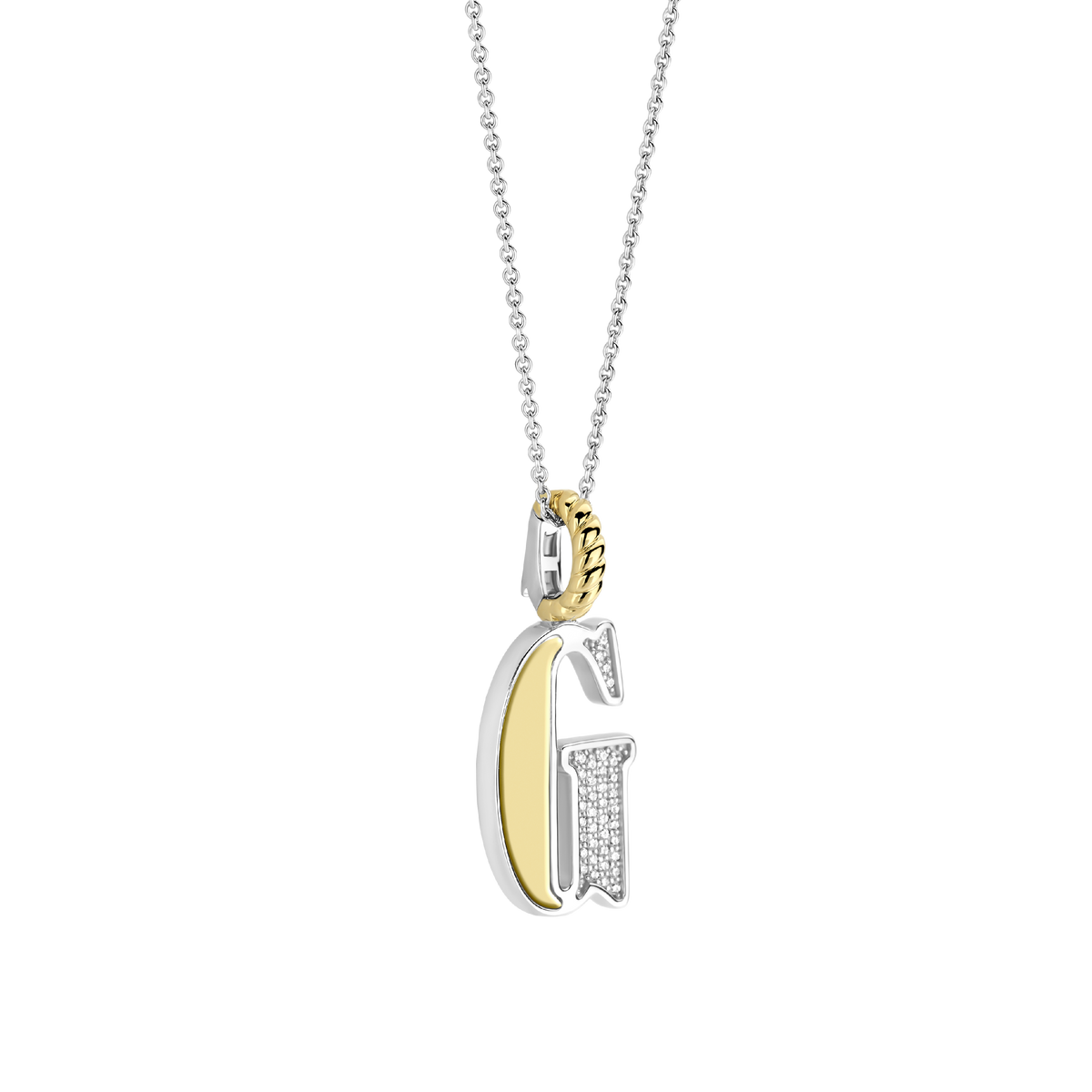 Ti Sento Milano Pendentif lettre G Lettres et chiffres 6840ZY_G