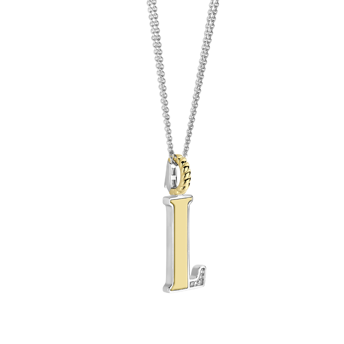 Ti Sento Milano Pendentif lettre L Lettres et chiffres 6840ZY_L