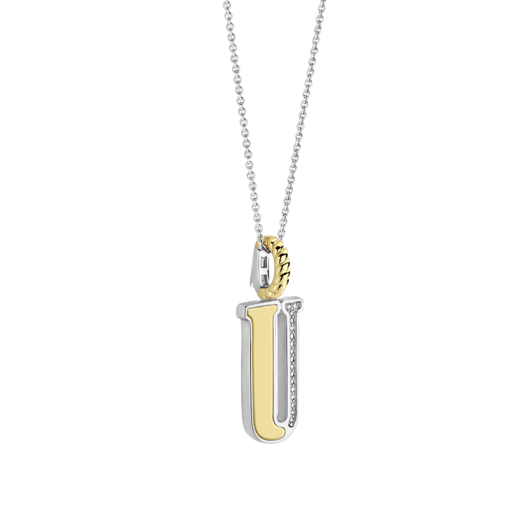 Ti Sento Milano Pendentif lettre U Lettres et chiffres 6840ZY_U