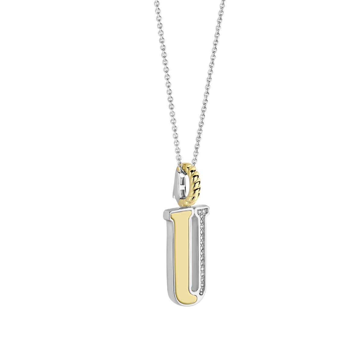 Ti Sento Milano Pendentif lettre U Lettres et chiffres 6840ZY_U