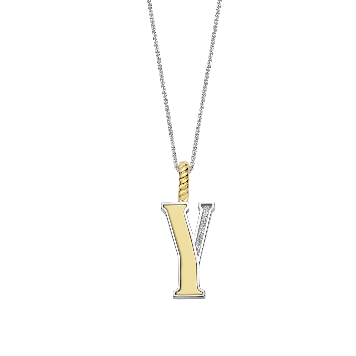 Ti Sento Milano Pendentif lettre Y Lettres et chiffres 6840ZY_Y