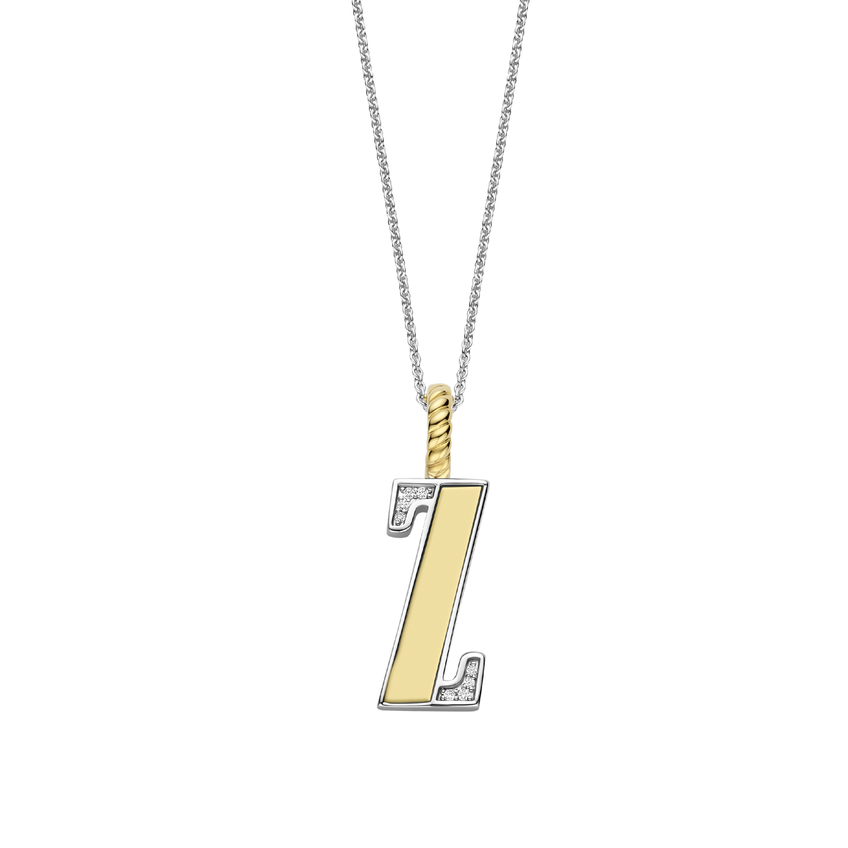Ti Sento Milano Pendentif lettre Z Lettres et chiffres 6840ZY_Z