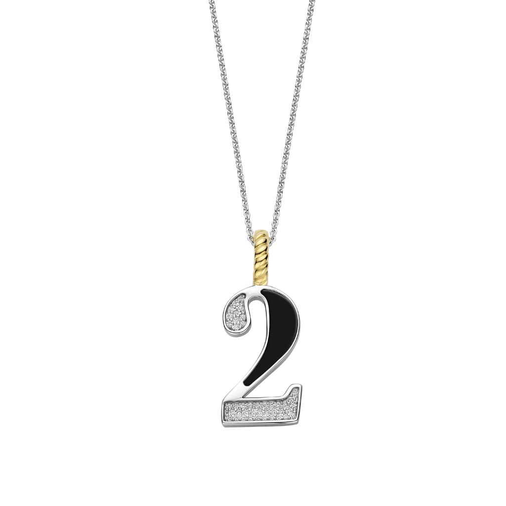 Ti Sento Milano Pendentif Lettres et chiffres 6841BL_2