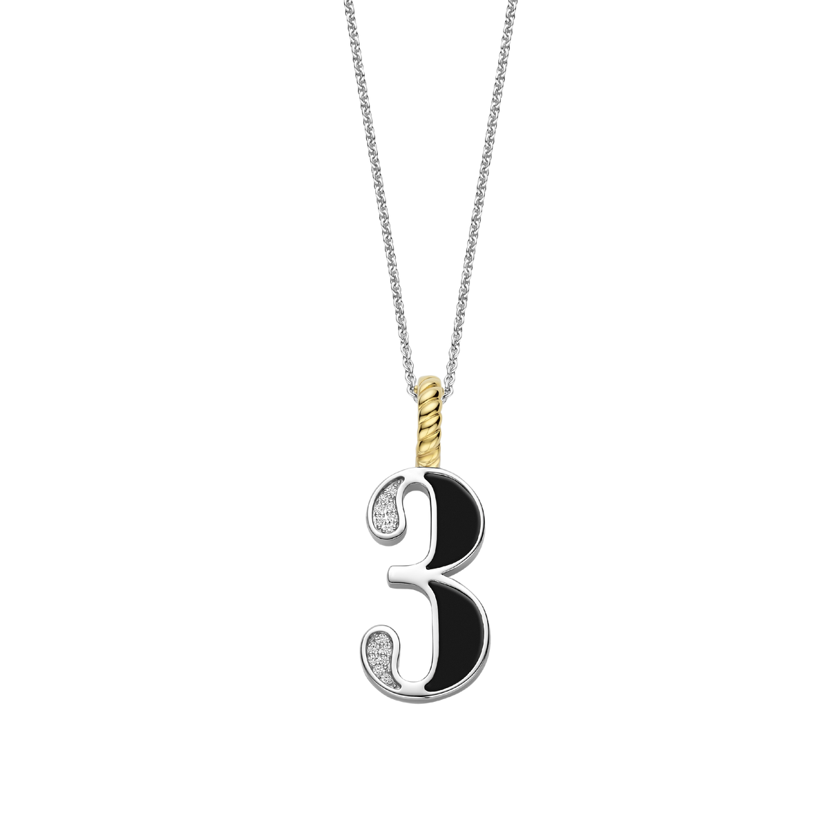 Ti Sento Milano Pendentif Lettres et chiffres 6841BL_3