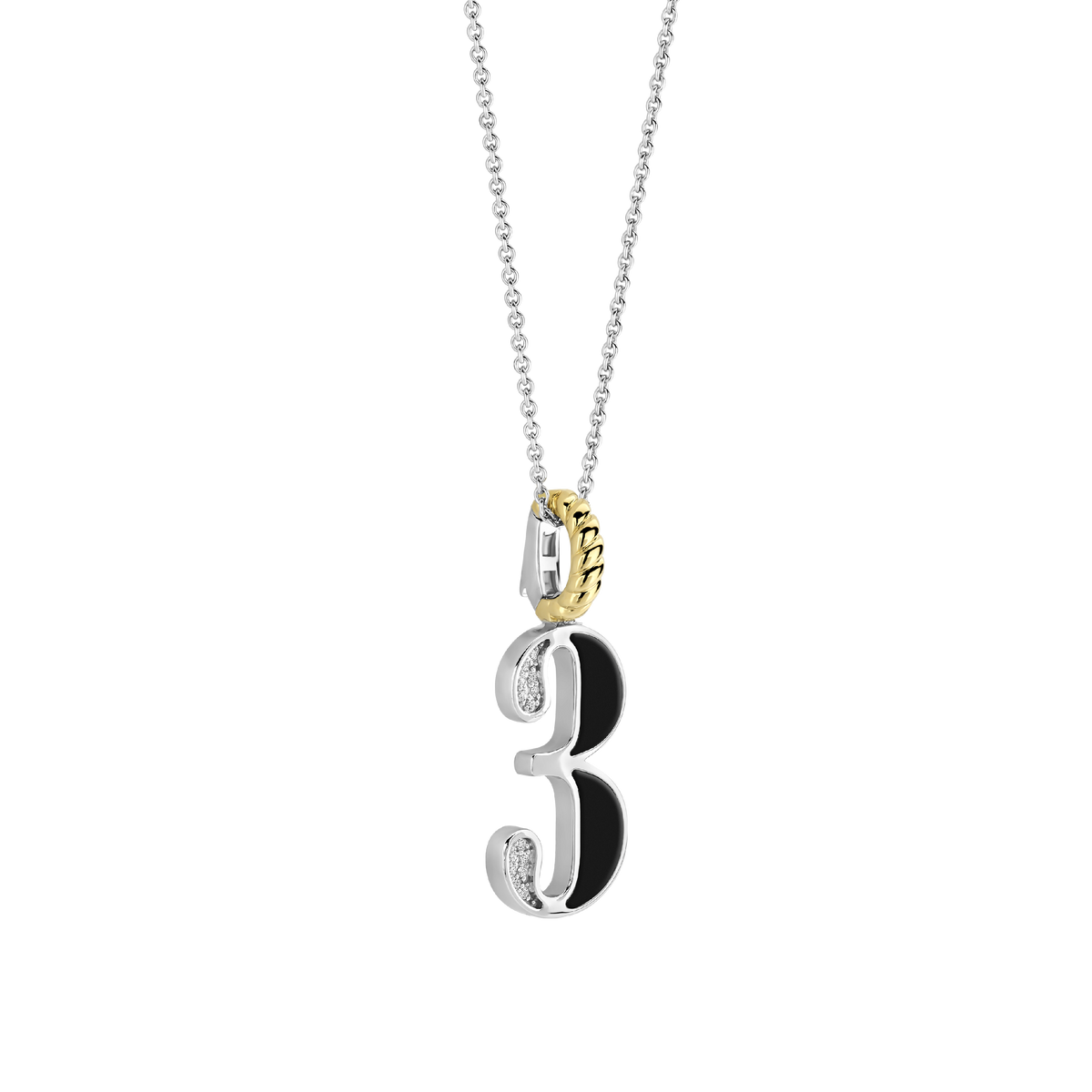 Ti Sento Milano Pendentif Lettres et chiffres 6841BL_3