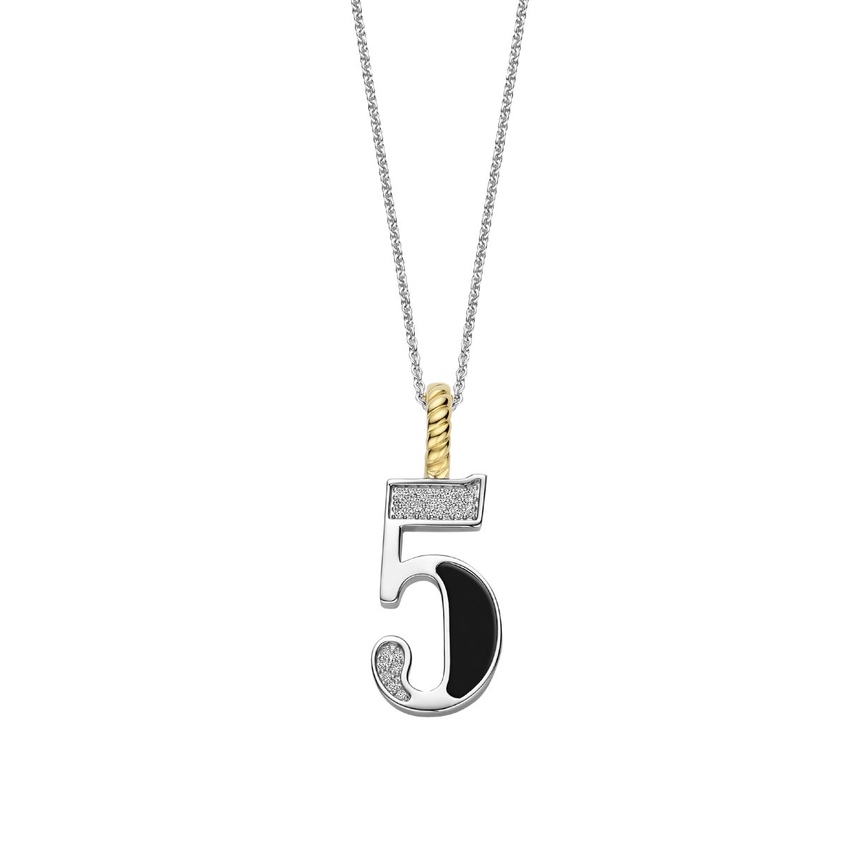 Ti Sento Milano Pendentif Lettres et chiffres 6841BL_5