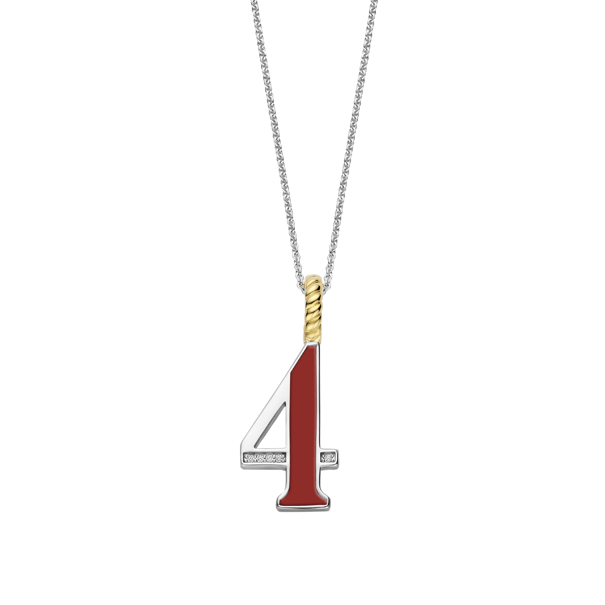 Ti Sento Milano Pendentif Lettres et chiffres 6841CR_4