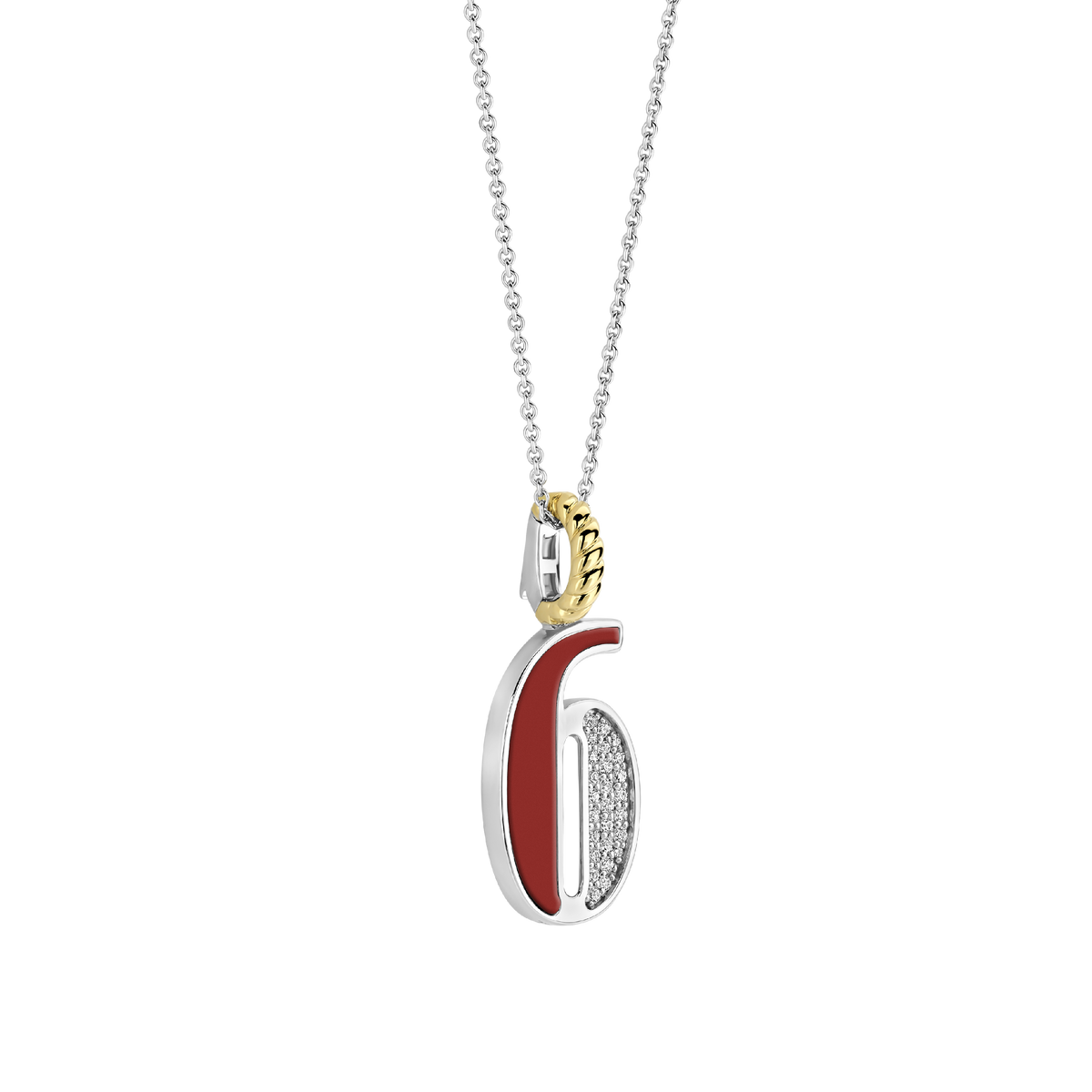 Ti Sento Milano Pendentif Lettres et chiffres 6841CR_6