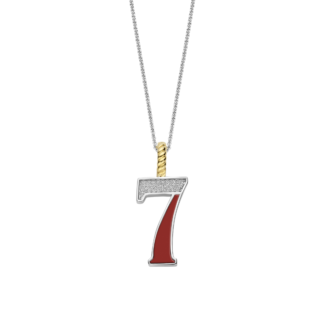 Ti Sento Milano Pendentif Lettres et chiffres 6841CR_7