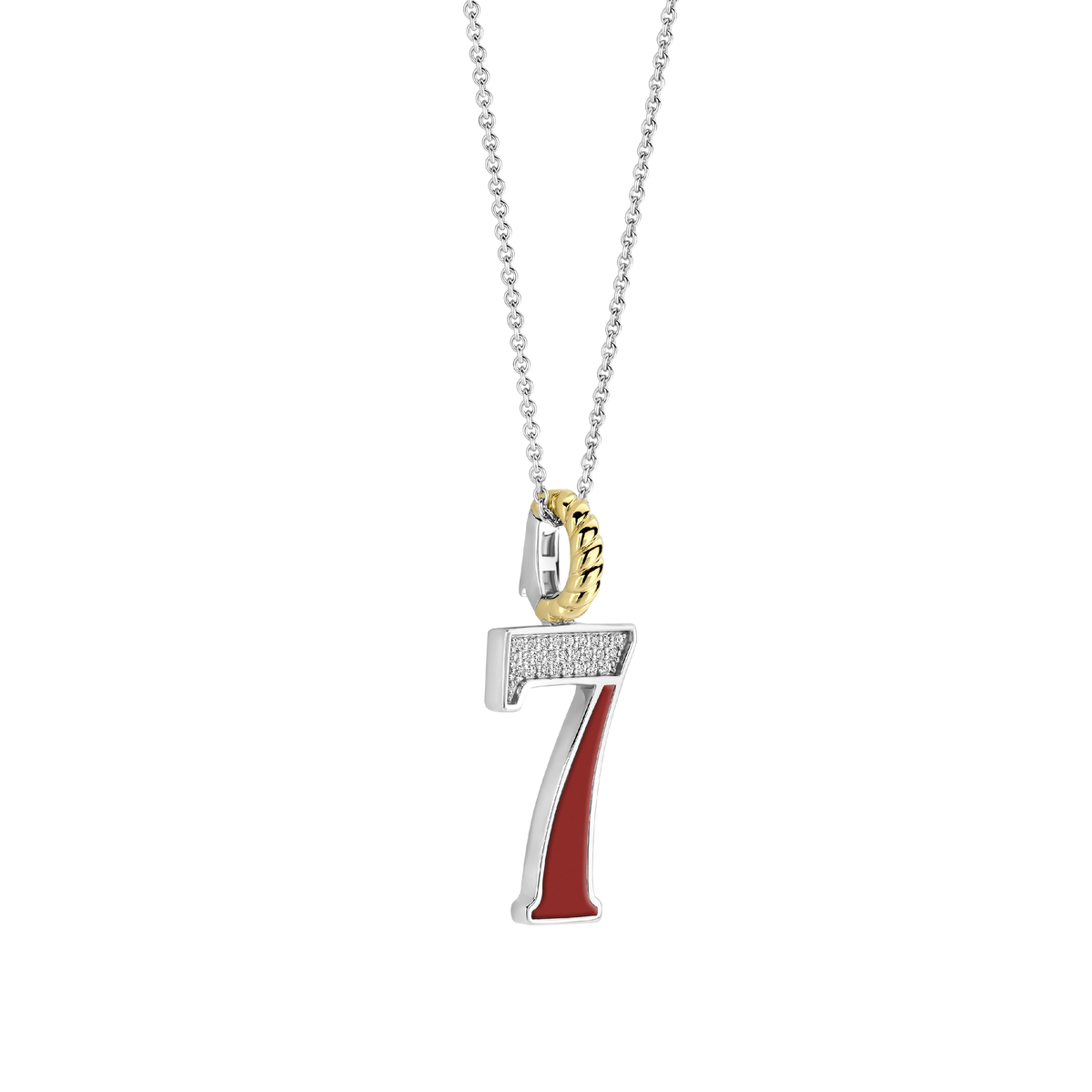 Ti Sento Milano Pendentif Lettres et chiffres 6841CR_7
