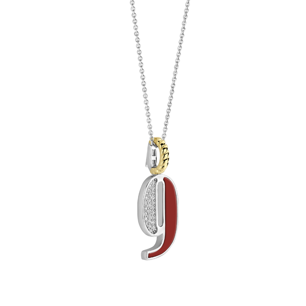 Ti Sento Milano Pendentif Lettres et chiffres 6841CR_9