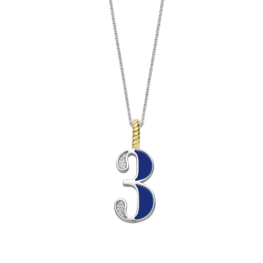 Ti Sento Milano Pendentif Lettres et chiffres 6841LB_3