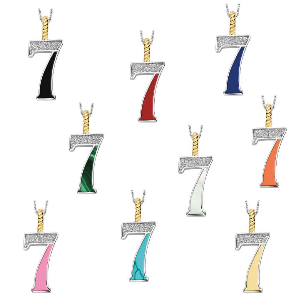 Ti Sento Milano Pendentif Lettres et chiffres 6841LB_7