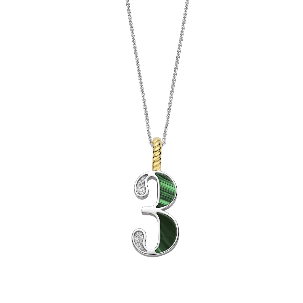 Ti Sento Milano Pendentif Lettres et chiffres 6841MA_3
