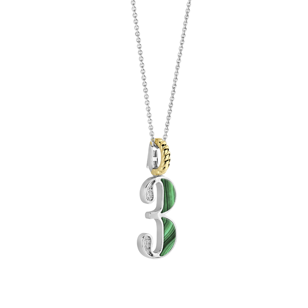 Ti Sento Milano Pendentif Lettres et chiffres 6841MA_3