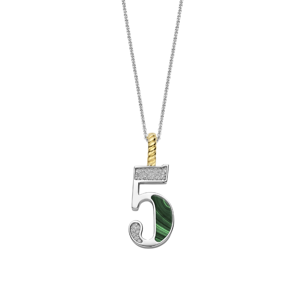 Ti Sento Milano Pendentif Lettres et chiffres 6841MA_5