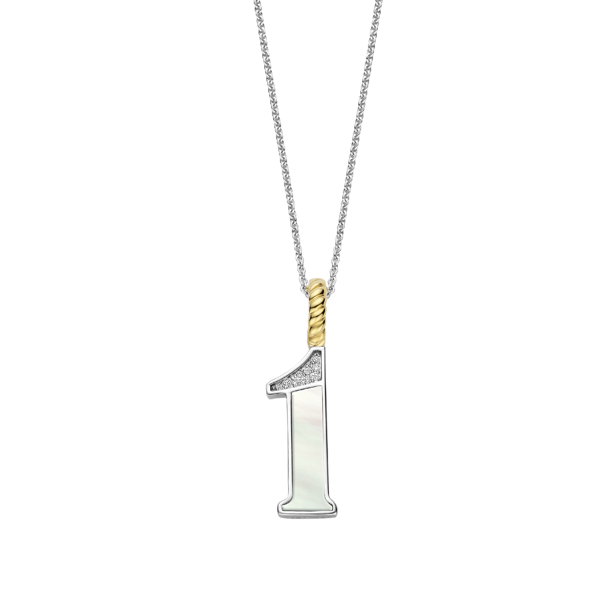 Ti Sento Milano Pendentif Lettres et chiffres 6841MW_1