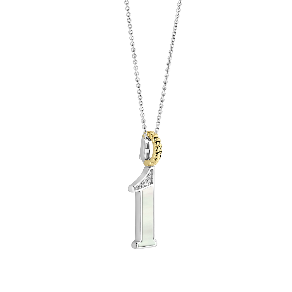 Ti Sento Milano Pendentif Lettres et chiffres 6841MW_1