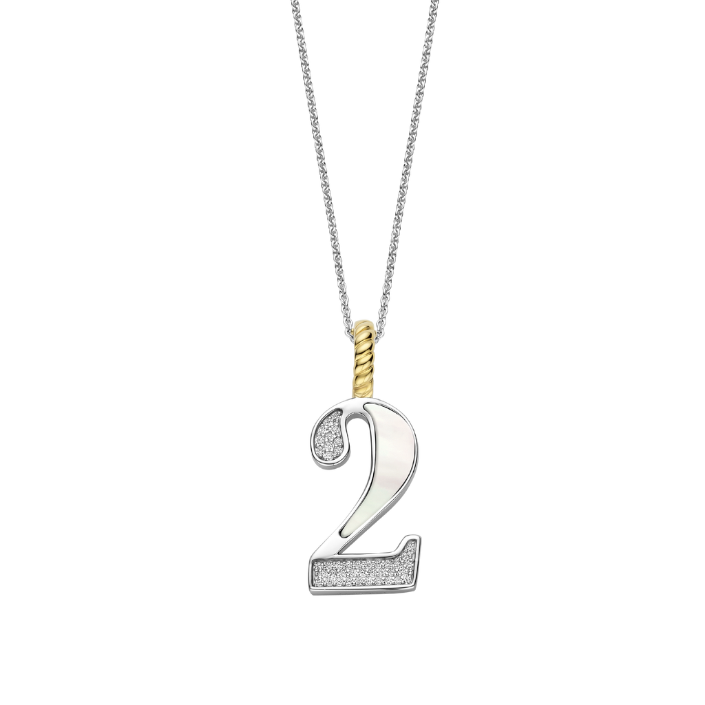Ti Sento Milano Pendentif Lettres et chiffres 6841MW_2