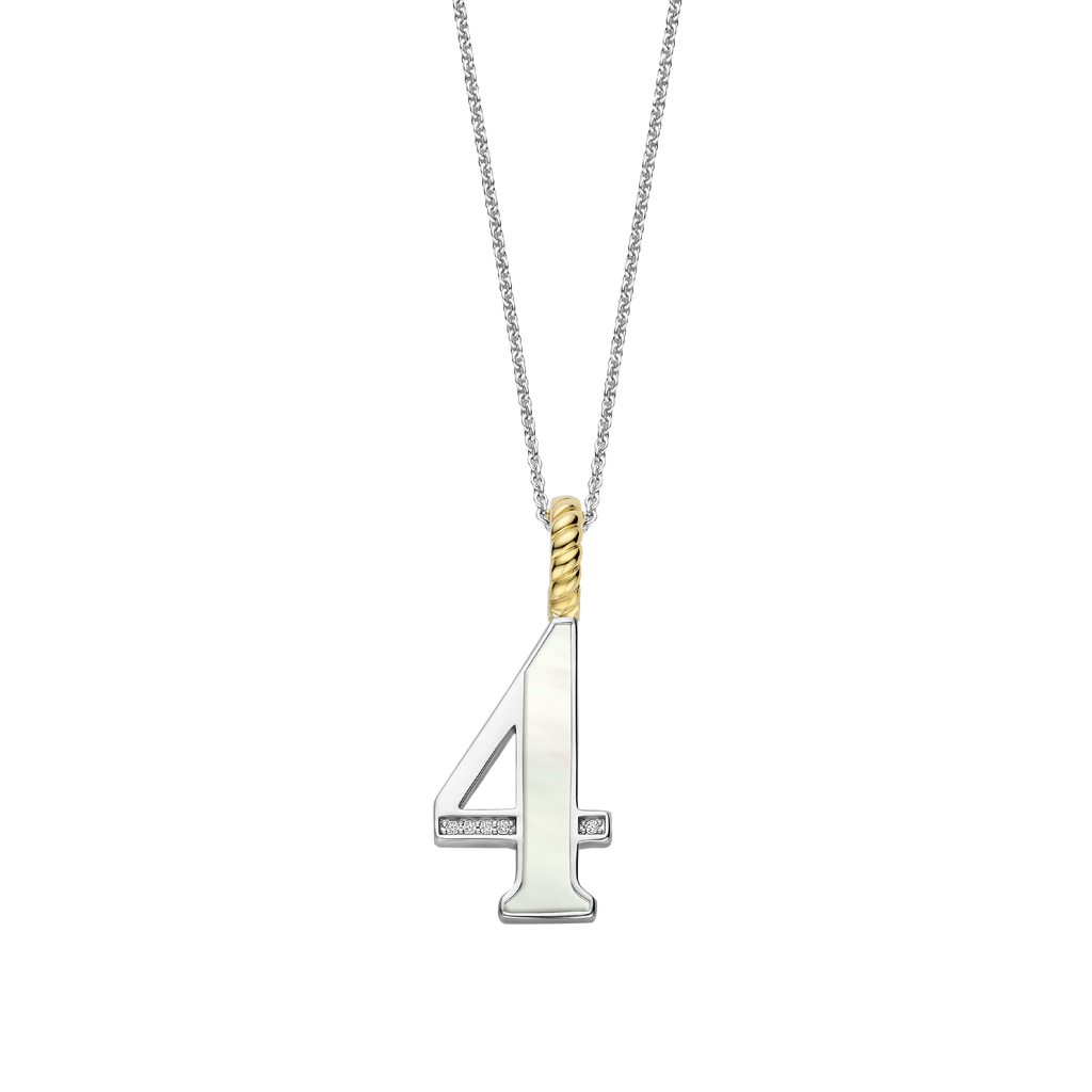 Ti Sento Milano Pendentif Lettres et chiffres 6841MW_4