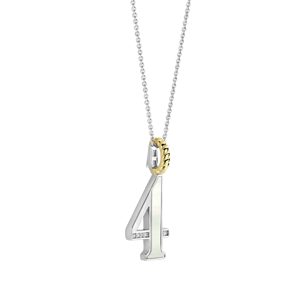 Ti Sento Milano Pendentif Lettres et chiffres 6841MW_4
