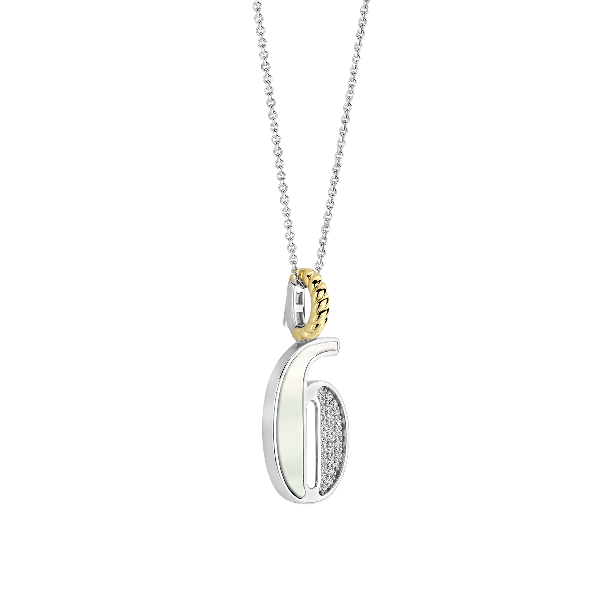 Ti Sento Milano Pendentif Lettres et chiffres 6841MW_6