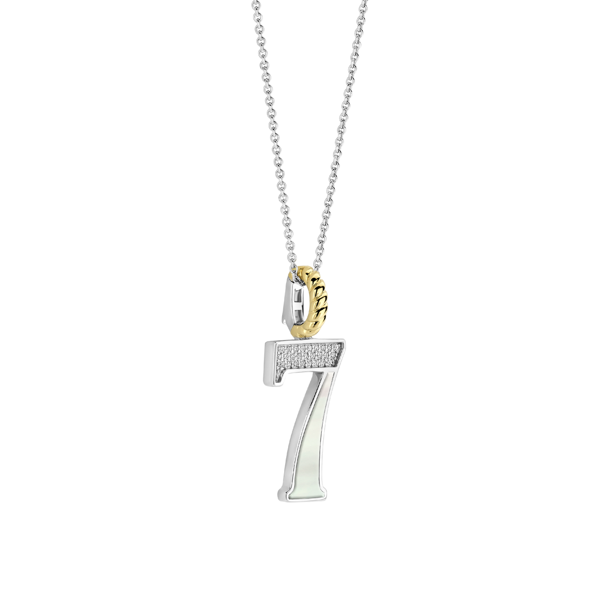 Ti Sento Milano Pendentif Lettres et chiffres 6841MW_7