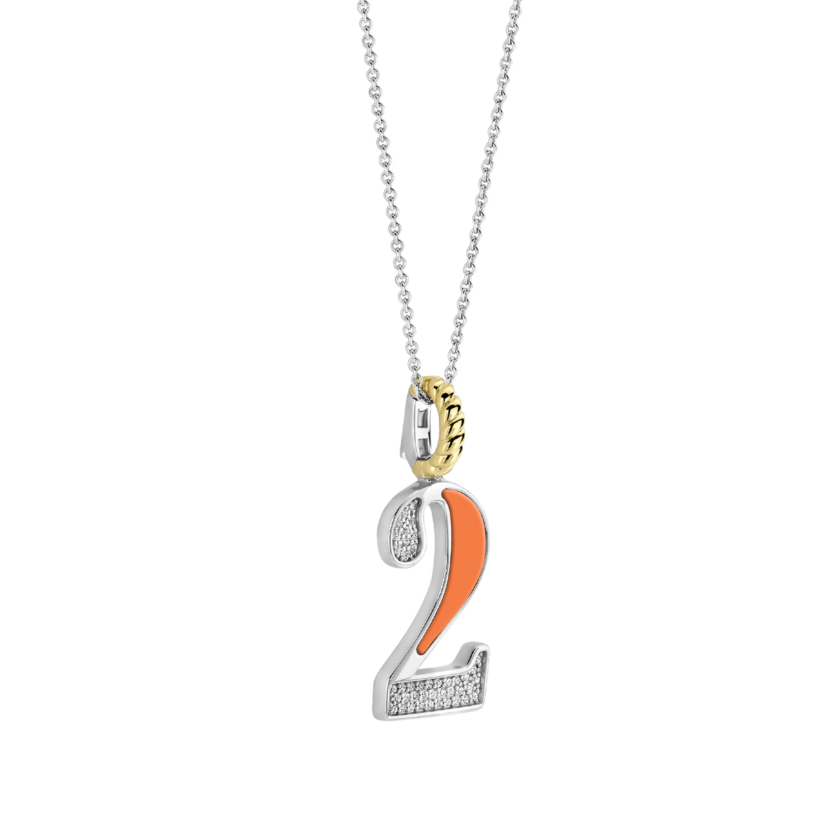 Ti Sento Milano Pendentif Lettres et chiffres 6841OR_2