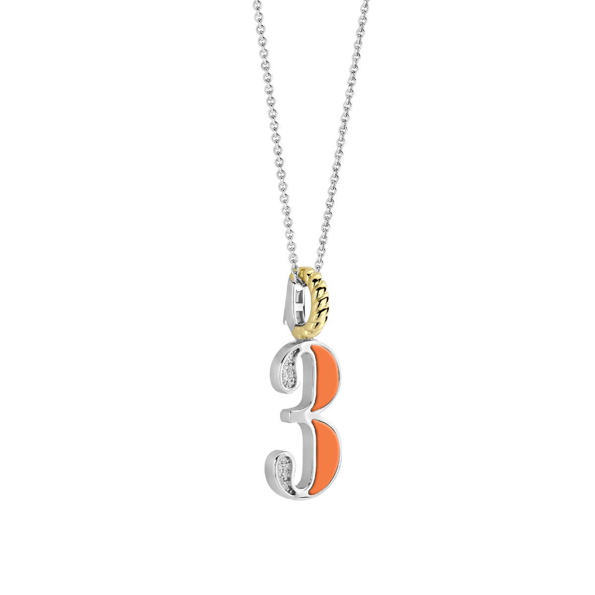 Ti Sento Milano Pendentif Lettres et chiffres 6841OR_3